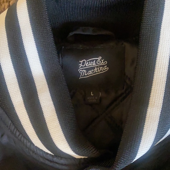 Dues Ex Machina black bomber jacket - Picture 2 of 5